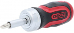 P&otilde;rkkruvikeeraja otsikuga KS Tools, risti, 11.3 cm, 7 tk