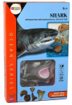 Kaevet&ouml;&ouml;de komplekt Lean Toys Ocean Fish Shark, must