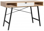 Kirjutuslaud Home4you Study 40858, tamm v./pruun v.