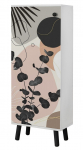 Kingakapp Kalune Design Vegas SB 966, pruun v./valge v./must v., 38 cm x 50 cm x 135 cm