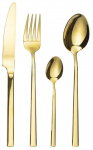 S&ouml;&ouml;giriistade komplekt Ambition Como, kuldne v., 24 tk.