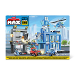 Konstruktor Max Police Adventure Police Headquarters, 889 tk, mitmev&auml;rviline