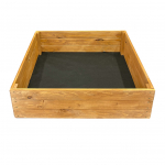 Peenrakast Brown, 80 cm x 80 cm x 27 cm