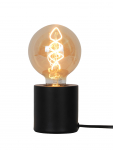 Laualambid Domoletti Lock T23020E D8H8 black, E27, 60W