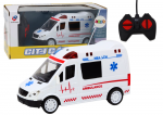 Rc auto Lean Toys City Car Ambulance, valge v.