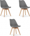 Toolide komplekt Leobert Mark, matt, grafiit v., 43 cm x 49 cm x 82 cm, 3 tk
