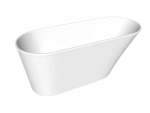 Vann, teisaldatav SPN Venezia BT-535, 160 cm x 65 cm x 62 cm, ovaalne, valge