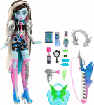 Nukk aksessuaaridega Mattel Monster High Amped Up Frankie Stein HNF84, 28 cm, mitmev&auml;rviline