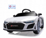 Laste elektriauto Milly Mally Audi R8 Spyder, valge v.
