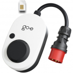 Elektriautode laadimisjaam go-e Gemini flex 2.0 CH-05-22-01, type 2, 0 m, 22 kW, valge v./must v.