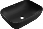 Vannitoa kraanikauss Mexen Rita, keraamiline, 45.5 cm x 32.5 cm x 13.5 cm, must