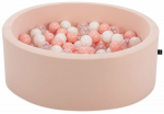 Pallimeri Kalune Design Bubble Pops, ⌀ 85 cm, 150 tk, l&auml;bipaistev v./valge v.
