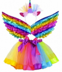 Kost&uuml;&uuml;m lastele, &uuml;kssarvik Kruzzel 22962 17212, mitmev&auml;rviline, 46 cm