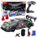 Rc kergs&otilde;iduk Lean Toys Start Drifft, 1:16, must v.