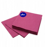 Pabersalvr&auml;tikud Aha 600244, 33 cm x 33 cm, bordoo v., 20 tk