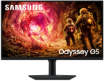 Monitor Samsung Odyssey G5 G50F, LS27FG502EUXEN, Fast IPS, 180 Hz, QHD, 27"
