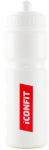 Veepudel ICONFIT, valge v., plastik, 0.75 l