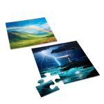 Pusle 2in1 Miniland Mind&Move Weather Wonders, 16 cm x 22 cm, 24 tk, mitmev&auml;rviline