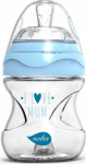Lutipudel Nuvita Glass Collection, 140 ml, 0 kuud, sinine v.