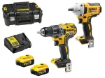 Juhtmevaba t&ouml;&ouml;riistakomplekt Dewalt DCK2077P2T-QW, 18 V