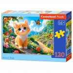 Pusle Castorland Kittens Walk 13623, 23 cm x 32 cm, 120 tk, mitmev&auml;rviline