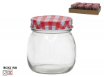 Purk Kitchen&GO Gingham, 80 mm, 0.3 l, l&auml;bipaistev v./valge v./punane v.