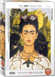 Pusle Eurographics Fine Art Frida Kahlo With Thorn Necklace and Hummingbird, 67.3 cm x 48.9 cm, 1000 tk, mitmev&auml;rviline