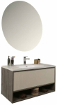 Vannitoakapp valamuga Kalune Design Elegant, tamm v./hall v., 45 cm x 100 cm x 522.5 cm