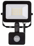 Prožektor liikumisanduriga, seinakinnitus GTV Vilmar GT-VILM20W-PIR-40, 20 W, 1800 lm, 4000 &deg;K, IP65, must v.