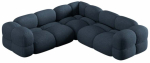 Nurgadiivan Cosmopolitan Design Loretto Sorella 77, s&uuml;gav merev&auml;esinine v., 250 x 250 cm x 68 cm