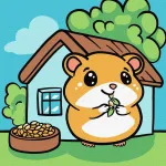 Maalimine numbrite j&auml;rgi Ideyka Hamster, mitmev&auml;rviline