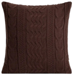 Dekoratiivpadjap&uuml;&uuml;r Homla Flave 782619, pruun v., 45 cm x 45 cm