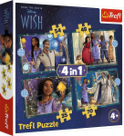 Pusle 4in1 Trefl Wish Dream Come True, 20.5 cm x 28.5 cm, 207 tk, mitmev&auml;rviline