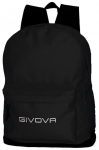 Kooli seljakott Givova, must, 17 cm x 32 cm x 40 cm