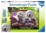 Pusle Ravensburger Traveling Pups 10538, 100 tk