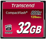 M&auml;lukaart Transcend Compact Flash, 32 GB