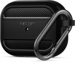 K&otilde;rvaklappide &uuml;mbris Spigen Rugged Armor, must v.