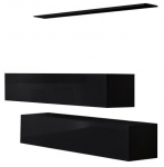 Seinariiul ASM Switch SB II Switch SB II, must, 120 cm x 40 cm x 30 cm
