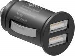 Auto laadija Goobay, 2 x USB, must