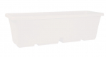 Lillepott Domoletti TBTISB50-110, plastik, 50 cm x 17 cm, &Oslash; 50 cm, valge v.