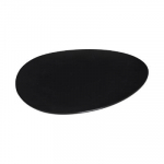 Taldrik magustoidu Secret de Gourmet Galet, 23 cm x 20.3 cm, must v.