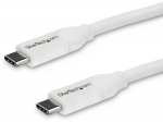 Juhe StarTech USB C to USB C USB Type-C, USB Type-C, 4 m, valge v.