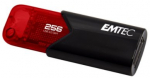 USB m&auml;lupulk Emtec Click Easy ECMMD256GB113, must v., 256 GB