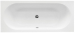 Vann, nurgaga Besco Vitae 170, 169.5 cm x 75 cm x 42 cm, ristk&uuml;lik, valge v.