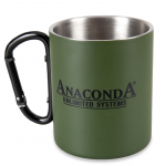 Tass Saenger Anaconda Carbiner, roostevaba teras, 0.25 l, roheline