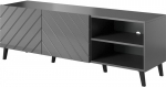 TV-laud Cama Meble Abeto Gloss, grafiit v., 42 cm x 150 cm x 52 cm