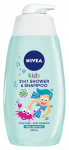 Laste du&scaron;igeel ja &scaron;ampoon Nivea Magic Apple 2 in 1, 500 ml