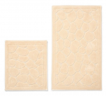 Vannitoamattide komplekt Foutastic Bathmat Set 394ANR1101, hele pruun v., 100 cm x 60 cm