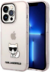 Telefoni &uuml;mbris Karl Lagerfeld KLHCP14LCTTRI, Apple iPhone 14 Pro, roosa v.