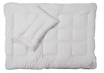 Teki- ja padjakomplekt lastele Senna Fun, 120 x 90 cm, valge v., 2 tk